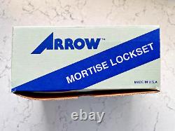 Arrow Mortise Lockset BM20 V L 32D 460 RHR (HAND REVERSING FEATURE) MADE IN USA