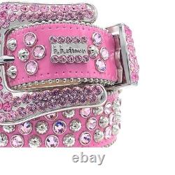 BB Simon Belt Lavasan Pink 100% Authentic Size 28 44