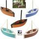 Boat Planter Nautical Flower Box 100% Recycled Poly In 14 Colors Amish Usa