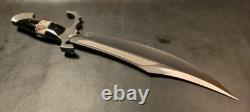 Badass Blades Custom 18.0 D2 Steel Hunting Bowie Knife Antler Handle- BA730