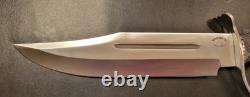 Badass Blades Handmade 18.0 D2 Steel Hunting Knife Exotic Wood Handle- BA727