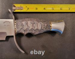 Badass Blades Handmade 18.0 D2 Steel Hunting Knife Exotic Wood Handle- BA727