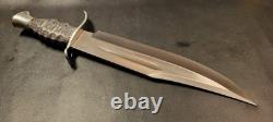 Badass Blades Handmade 18.0 D2 Steel Hunting Knife Exotic Wood Handle- BA727