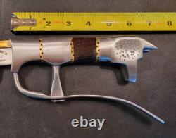 Badass Blades Handmade 23.0 D2 Steel Ceremonial Sword Wenge Wood Handle- BA705