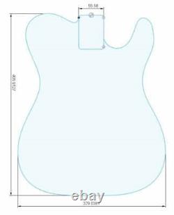 Beautiful Pre-Cut Guitar Bodies- #Model C-TC Hand Made In USA