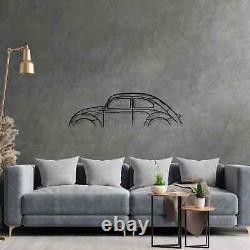 Beetle Classic Acrylic Silhouette Wall Art (Made In USA)