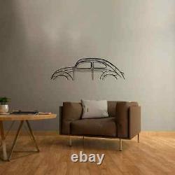 Beetle Classic Acrylic Silhouette Wall Art (Made In USA)