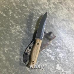 Blue Wasp Knives USA custom handmade outdoors bushcraft knife, EDC carbon steel