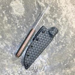 Blue Wasp Knives USA custom handmade outdoors bushcraft knife, EDC carbon steel