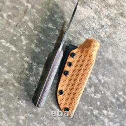 Blue Wasp Knives USA custom handmade outdoors bushcraft knife, EDC carbon steel