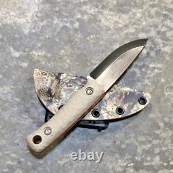 Blue Wasp Knives USA custom handmade outdoors utility knife, EDC carbon steel