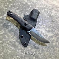 Blue Wasp Knives USA custom handmade outdoors utility knife, EDC carbon steel