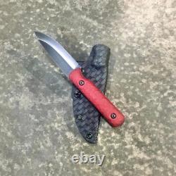 Blue Wasp Knives USA custom handmade outdoors utility knife, EDC carbon steel