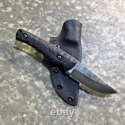 Blue Wasp Knives USA custom handmade outdoors utility knife, EDC carbon steel