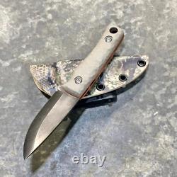 Blue Wasp Knives USA custom handmade outdoors utility knife, EDC carbon steel