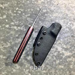 Blue Wasp Knives USA custom handmade outdoors utility knife, EDC carbon steel