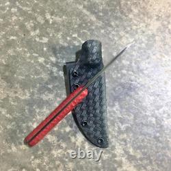 Blue Wasp Knives USA custom handmade outdoors utility knife, EDC carbon steel