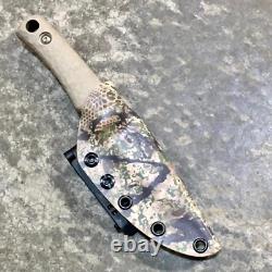 Blue Wasp Knives USA custom handmade outdoors utility knife, EDC carbon steel