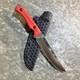 Blue Wasp Knives Usa Custom Handmade Outdoors Hunting Knife Carbon Steel, Edc