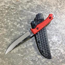 Blue Wasp knives USA custom handmade outdoors hunting knife carbon steel, EDC