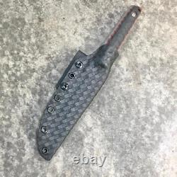 Blue Wasp knives USA custom handmade outdoors hunting knife carbon steel, EDC