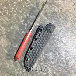 Blue Wasp knives USA custom handmade outdoors hunting knife carbon steel, EDC