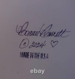 Boardwalk Original 46 Snowman with Broom Made in the USA Hand Signed/Dated