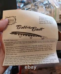 Bobbie Bait Fishing Lure Limited Edition 430 Of 500 Autographed Hand Made USA