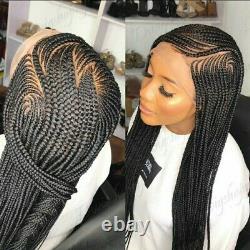 Braided Wigcustom handmade cornrows. Lace front wig. Location USA