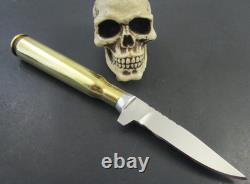 Bruce Gillespie Custom hand Made 50 Caliber Shell Handle EDC / Hunter O1 Tool St