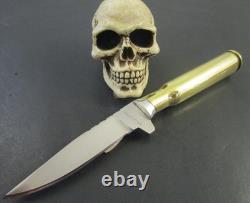 Bruce Gillespie Custom hand Made 50 Caliber Shell Handle EDC / Hunter O1 Tool St