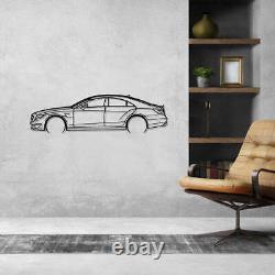 CLS 63 AMG 2012 Detailed Acrylic Silhouette Wall Art (Made In USA)