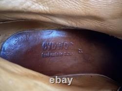 CYDWOQ Leather Hand Made in USA MOVE Riding Tall Knee High Boots Womens Sz 36