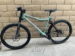 Cannondale scalpel 800 lefty 26 wheel In Nice Condition Hand Made In USA Medium