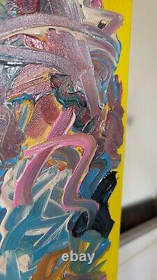 Canvas Painting Abstract Expressionism Canvas Original Wall Art New Cubism Paint