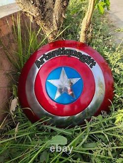 Captain America Shield Metal Prop Replica Screen Accurate 11 Scale