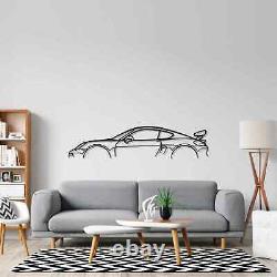 Cayman GT4 981 Classic Acrylic Silhouette Wall Art (Made In USA)