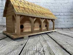 Cedar Bird House Purple Martin Hand Made Large 4 Nests Removable Back