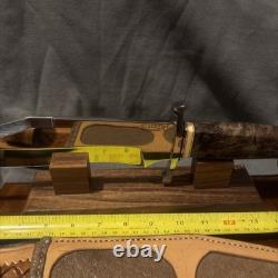 Charles Clifton Handmade Camp Knife 15 Custom Sheath