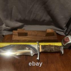 Charles Clifton Handmade Camp Knife 15 Custom Sheath