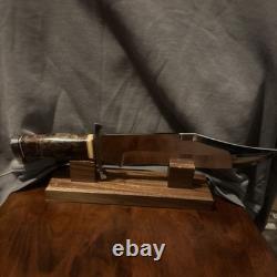 Charles Clifton Handmade Camp Knife 15 Custom Sheath