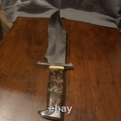 Charles Clifton Handmade Camp Knife 15 Custom Sheath