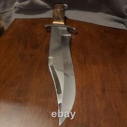 Charles Clifton Handmade Camp Knife 15 Custom Sheath