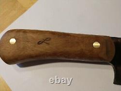 Chefs Knife Hand Forged, made in USA, one of a kind 7 blade 12 overall