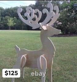 Christmas Sleigh & Deer