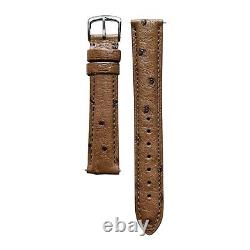 ChronoArtisan Handmade in USA Ostrich Leather Strap Quick Release Men's Strap
