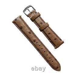 ChronoArtisan Handmade in USA Ostrich Leather Strap Quick Release Men's Strap