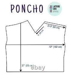 Clint Eastwood Poncho replica alpaca wool poncho handmade wool man poncho
