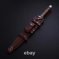 Cold Steel Arkansas Toothpick Fixed Blade Carbon Steel Knife Double Side Sharp