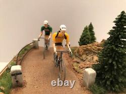 Coppi and Bartali Rivalry 1952 Tour de France Hand Made in Colorado, USA
